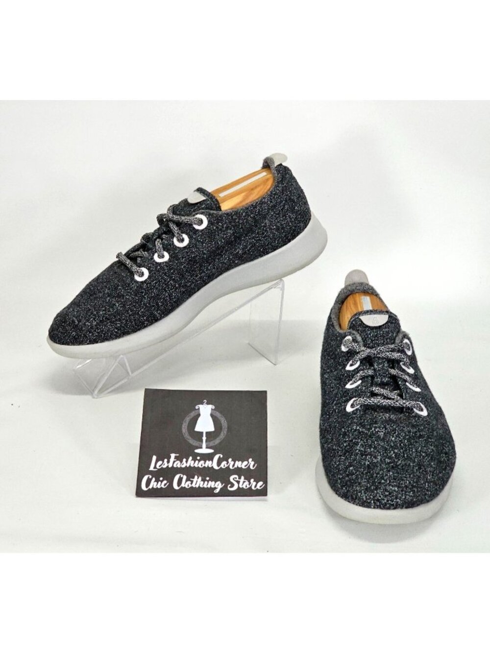 Allbirds Women’s Dark Grey Merino Wool Runner 2 Sneakers Size 10 1785